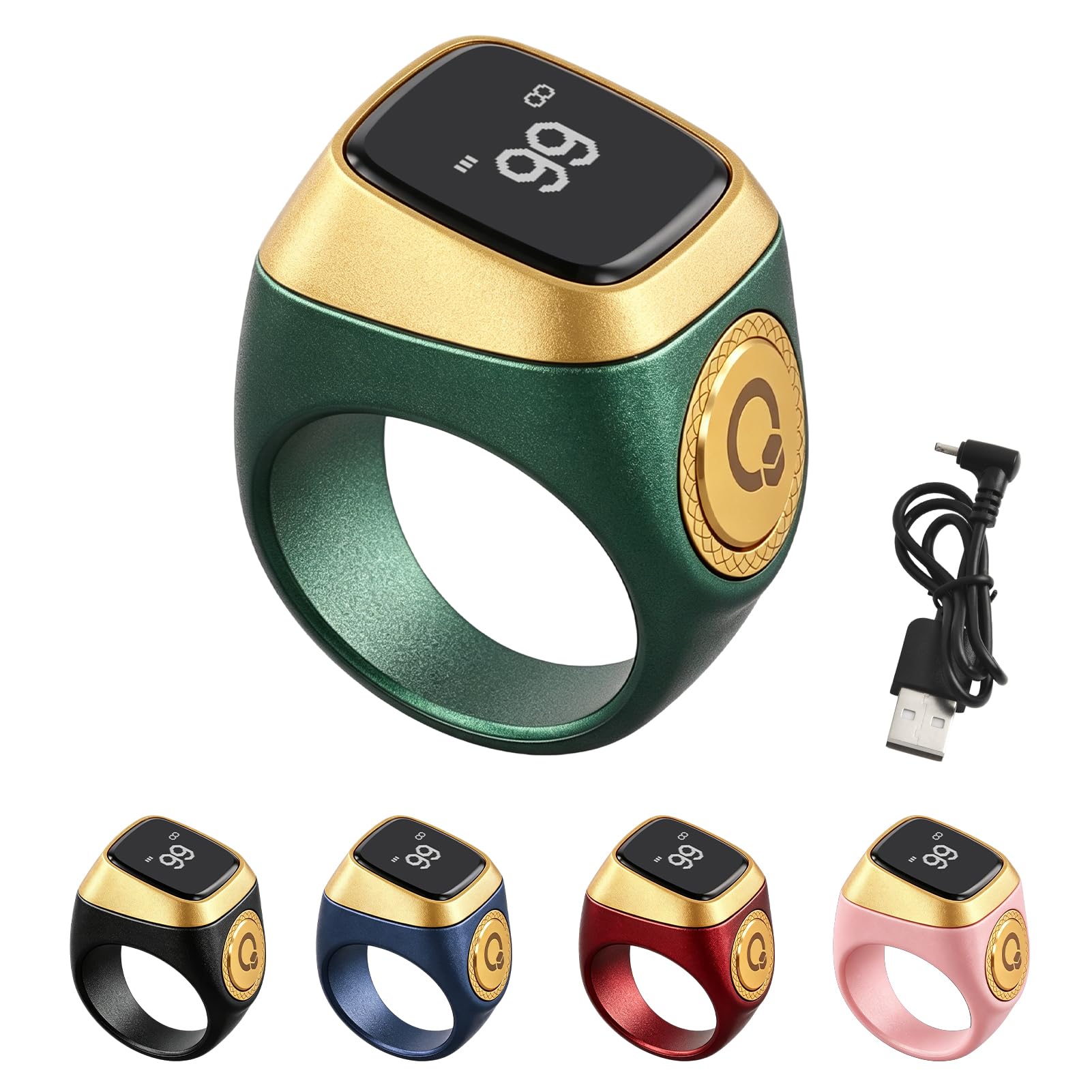 Amazon.com: TreasureCave IQibla Smart for ZIKR Ring, Smart Ring